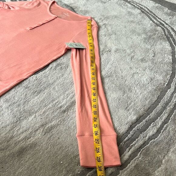 Tommy John Lounge Downtime Henley Shirt Dress Soft - Picture 9 of 11